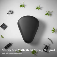 Comfortable Electric Bike Seat Long-Lasting Wide Comfort Bike Seat Easy Installation for Commuters, City Commuting, Leisure Biking