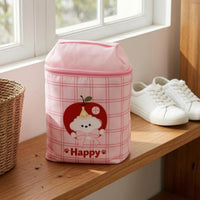 Top Handle Portable Shoe Storage Bag Rectangular Zippered Shoe Bag Upright Easy to Clean