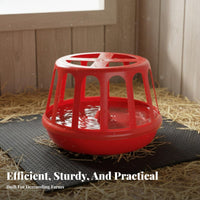 Fowl Waterer Sturdy Automatic Chicken Drinker Thickened Weight-Driven Fed Chicken Waterer for Farmers, Homesteaders, Backyard, Outdoor, Barn