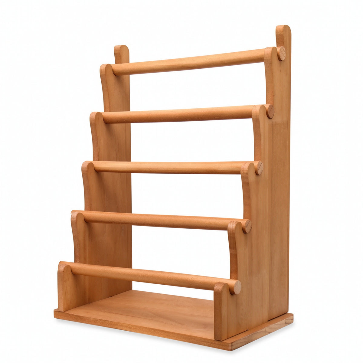 Multi-5-tierTier Display Riser Stepped Tiered Display Rack Sturdy Tiered Tray Stand Compact for Countertop