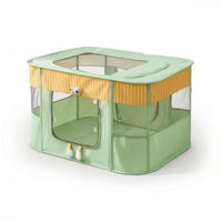 Cat Enclosure with Mesh Panels Foldable Playpen Enclosure Zippered for Cats, Nesting, Indoor