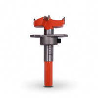 Hinge Drill Bit 35mm Hinge Boring Bit Tool Adjustable Drilling Depth Rust-Proof for Cabinet Makers, Furniture Repair