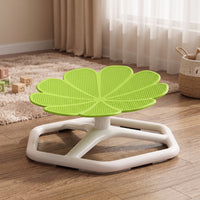 Flower-Shaped Swivel Chair Textured Sensory Swivel Chair for Playroom