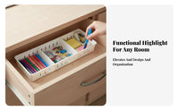 interlocking Divider Box Adjustable Dividers Drawer Organizer Space-Saving for Adults