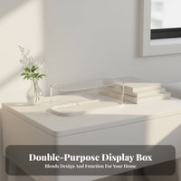 Unopened Box Storage Rack High Clearness Acrylic Display Case Clear Figurine Showcase Panoramic View Clear Figurine Organizer