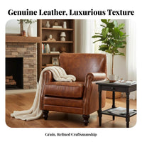 timeless Country design highrear armchair Chair Vintage Design Upholstered highrear armchair Button-Tufted spinerest Living Room Furniture Highrear Support for Homeowners, Business Owners, Coffee Shop, Office, Bedroom, perusing corner