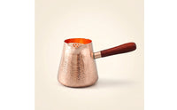 Copper Kettle with Wooden Handle Long-Lasting Kettle with Wooden Handle Rustic