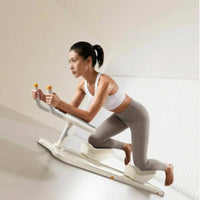 Curved Handles Crawling Trainer Board Padded Crawl Workout Machine Compact Knee Support Trainer Indoor