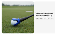 Easy to Install Golf Ball Picker Upper Quick Installation Golf Ball Grabber Claw No Bending for Golfers, Seniors, Putting Green, Outdoor