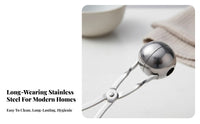 Stainless Steel Meatball Maker Multi-Functional Fish Ball Uniform Meatballs Manual Meatball Press for Home Cooks, Parents, Meal Prep, Parties