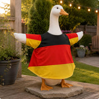 Goose Sweater Outfit Festival Theme Flag Goose Costume Stars and Stripes Yard Decoration for Lawn, Garden