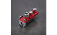 Aluminum Extrusion Drill Guide Diy Friendly Aluminum Profile Jig Easy Alignment Manual Tapping Guide for Metalworkers, Garage, Workshop