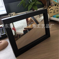 Creative Desktop Decorative Light-up Mirror with Infinite Effect