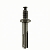 Machined Threaded Drill Chuck Adapter Compact Drill Chuck Adapter Dark Finish Connecting Shaft Cylindrical