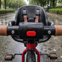 Red Release Button Tricycle Seat Lock Clamp-Style Stroller Seat Lock Silver Screws Locking Connector Molded