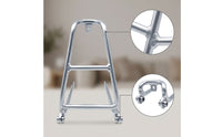 Cylindrical Rear Cycle Rack Compact Rear Bike Rack Universal Carrier Adjustable for City Riding