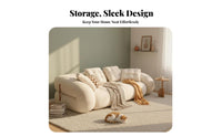 Sofa Bed with Pet House Multi-Functional Pull-expandable Loveseat Bed Foldable Design transformable Couch for Homeowners, Guests, Living Room, Bedroom, Office