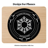 Ultra-Thin Attractive Phone Cooling Plate Prevents Overheating Attractive Metal Cooling Plate Strong Adhesion for Gamers, Gaming, Outdoor
