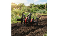 Garden Equipment Cultivating Wheel Mower Attachment with Bent Tines Anti-Snag Wheel Attachment for Gardeners, Garden Cultivation