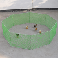 5m Folding Fence Panel 10 Pack, Poultry Fence Panel for Poultry Netting Enclosure, Portable Livestock Enclosure 60cm High x 50cm Long