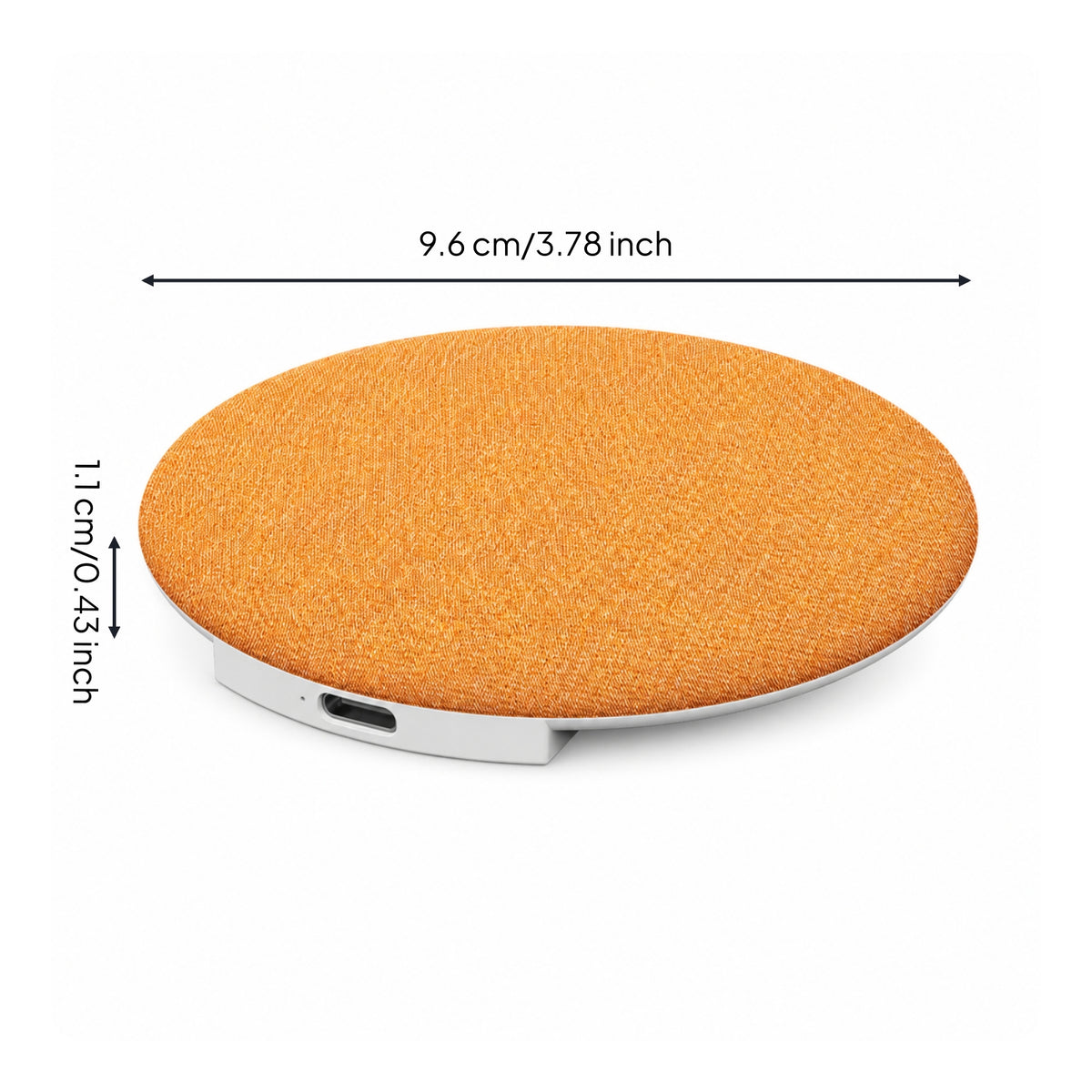 Speaker with Built-in Ambient Sound Compact Sleep Speaker Sound Machine Mini Ultra-Thin for Sleepers, Bedside, Bedroom