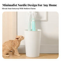 Umbrella Stand Large Capacity Entryway Umbrella Rack Draining Design Household Storage for Office Workers, Business Owners, Hallway, Lobby, Hotel