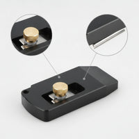 Compact Wood Edge Trimmer Adjustable Chamfering Tool Easy to Use Edge Trimming Tool Smooth for Woodworkers, Carpenters