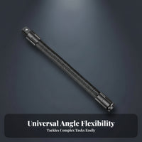 Flexible Socket Extension Anti-Drop Flexible Shaft Extension 12.5 Mm Square Drive Adapter Hard-to-Reach Areas