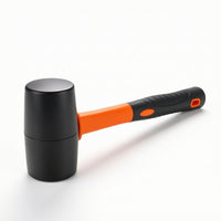 Rubber Mallet Non-Marring Installation Hammer Double-Faced for Home Improvement