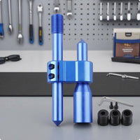 Anodized Finish H-Shaped Shifter Extension Rod Machined Metal M18 X 1.5 Gear Knob Adapter Clamping Block Manual Gearbox Shifter Extension Threaded Top