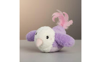 Feathered Cat Toy with Feathers Cushioned Automatic Cat Teaser Self Feathered Plaything Toy for Boredom Relief