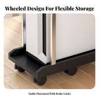 PC unit Stand Wheeled Design Mobile Computer unit trolley secureable Casters