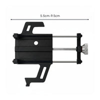 Aluminum Alloy Cycle Phone Mount Navigation Support Motorcycle Phone Holder Secure Hold Electric Bicycle Handlebar Holder Anti-Slip for Cycling, Electric Bike, Motorcycling