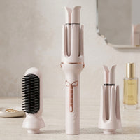 Electric 3-in-1 Hair Styler Beginner-Friendly Curling Iron for Travel