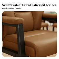 4 Pieces Thick padding Padded rear Mahjong Seat Sturdy Construction Game Room Chair Simple Design Conference Furniture for Families, Home