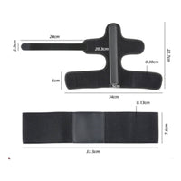 Golf Swing Assist Strap Ambidextrous Wrist Support with Aluminum Strip One Size