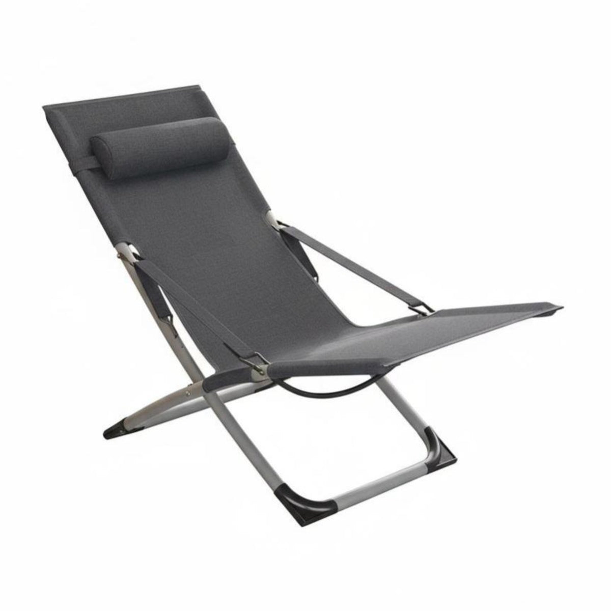 Foldable Single Recliner Cot Multi-Purpose Adjustable Recliner with Mattress Easy Setup Folding Bed robustDuty for Office Workers, Hospital Attendants, Balcony, Indoor, Travel, Camping