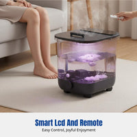 Foot Spa Bath, Heated, Constant Temperature, Electric Massage, Deep Basin, Home Wellness
