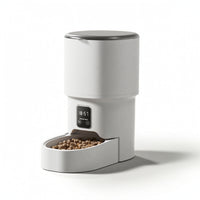 Automatic Pet Feeder Anti-Clogging Automatic Cat Feeder Freshness Preserving Pet Food Dispenser for Indoor, Home