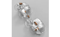 Clear Hamster Tunnel with Connector Vented Plastic Hamster Tube with Connector Cage Tunnel Kit DIY Tube Set Expandable