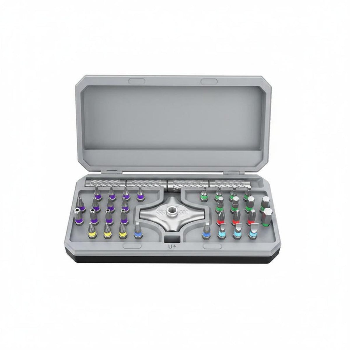 34 in 1 Screwdriver Set Portable Multi Bit Ratchet Screwdriver S2 Steel Bits Multi Tool Servicing Kit for Homeowners, Household Maintenance