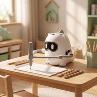 Desktop Drawing Robot Compact Drawing Robot with Pen Holder Doodle Bot Easy-to-Use Educational Toy User-Friendly for Children