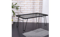 Folding Camp Table High Stability Portable Picnic Table Easy to Clean Outdoor Folding Shelf for Backyard