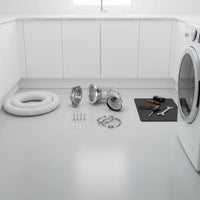 Dryer Vent Connector Tool Maintenance Dryer Vent Coupling Kit Energy-Efficient Duct Coupling for Kitchen