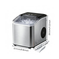Water Shortage Reminder Automatic Ice Producer Self-Cleaning Kitchen Appliance
