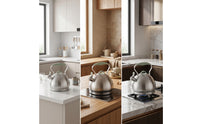 Whistling Stovetop Kettle Rust-Resistant Whistling Kettle Classic Cookware for Kitchen