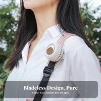 Attachable Mini 360-Degree fanDegree Adjustable Bladeless Mini Fan Compact Cooling Device