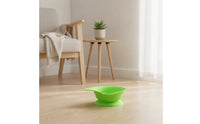 Pet Bowl with Suction Cup Easy-Clean Silicone Pet Bowl One-Piece for Cats, Floor, Travel