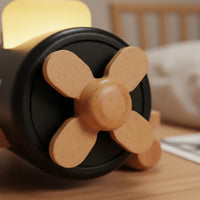 Color Changing Airplane Night Light Soft Radiance Airplane Pattern Nightstand Lamp LED Bulb Included Rechargeable Kids Lamp Compact Design for Toddlers, Babies, Nursing