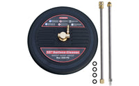 Pressure Washer Surface Cleaner Heavy-Duty Surface Cleaner with Extension Wands Rust-Resistant for DIY Practitioners, Patios, Sidewalks, Pool Decks
